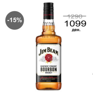 Виски Бурбон Jim Beam 1L