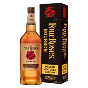 Виски Бурбон Four Roses 1L + лимена кутија
