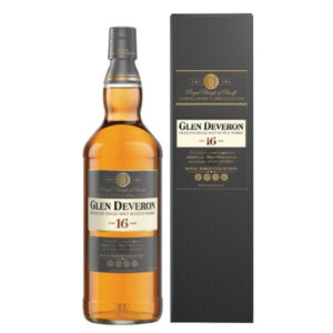 Виски Glen Deveron Highland Single Malt 16 1L + кутија