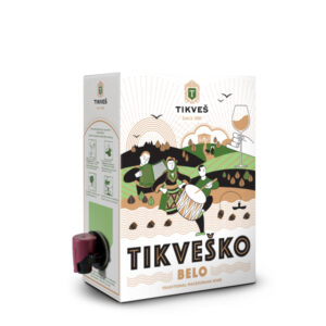Вино Tikves Bag in Box бело 3L
