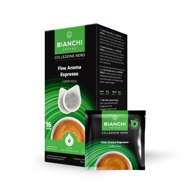 Bianchi Collezione Nero FINE AROMA 16 хартиени патрони