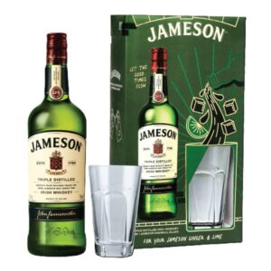 Виски Jameson 0,7L + кутија & 2 високи чаши гратис