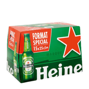 Heineken Premium Lager светло пиво стакло 0,25L – пакет 15 шишиња