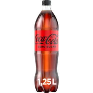Coca Cola Zero шише 1,25L