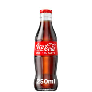 Coca Cola шише стакло 0,25L