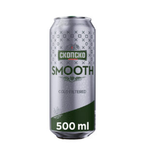 Skopsko Smooth пиво лименка 0,5L