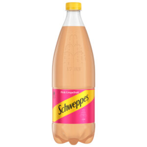 Schweppes Pink Grapefruit шише 1L